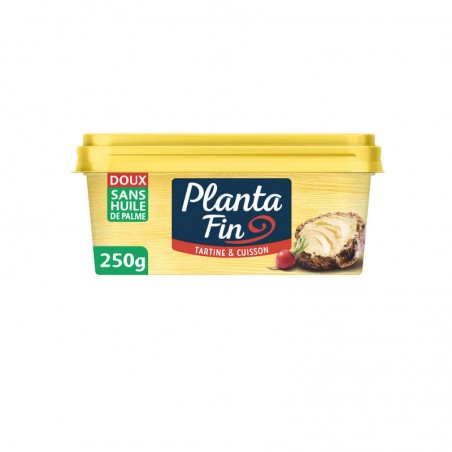PLANTA FIN Matière grasse végétale tartine et cuisson 250g
