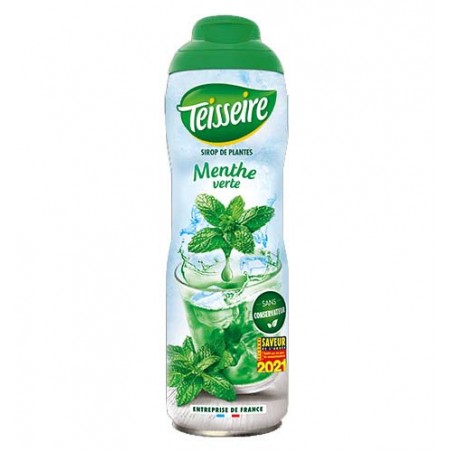 TEISSEIRE Sirop de Menthe Verte - 60cl