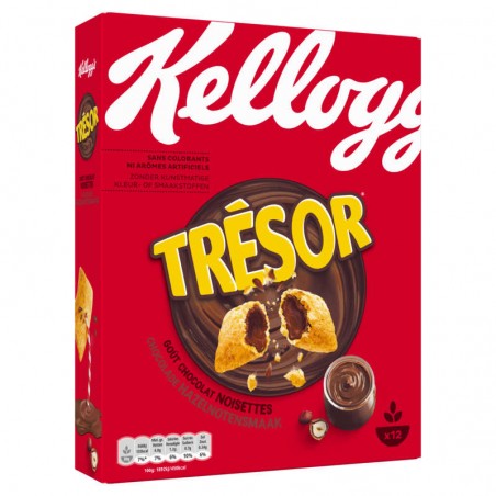 KELLOGG'S Céréales Trésor Chocolat Noisettes - 410g